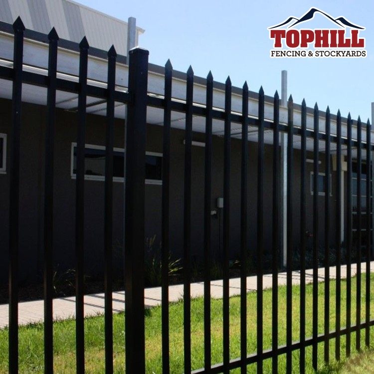 1.2M x Spear Top Security Fence - Top Hill