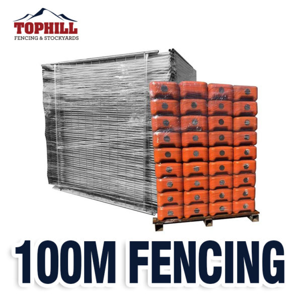 100M Temporary Fence Combo