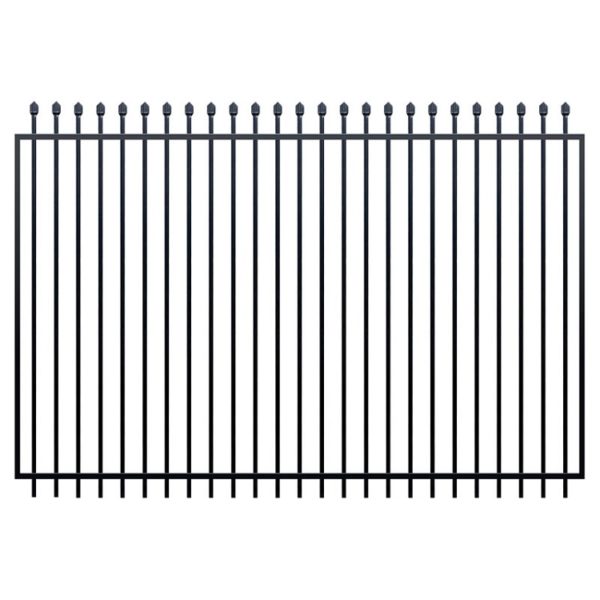 2m security fence swing gate