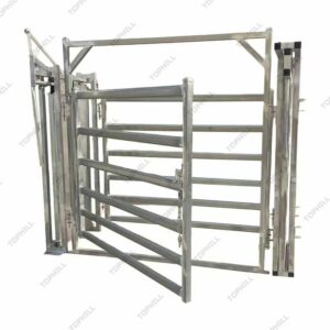 economy crush with cattle gate